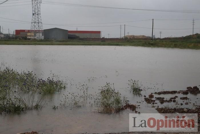 Temporal en Murcia: Los efectos de las lluvias en Los Alcázares y Cartagena