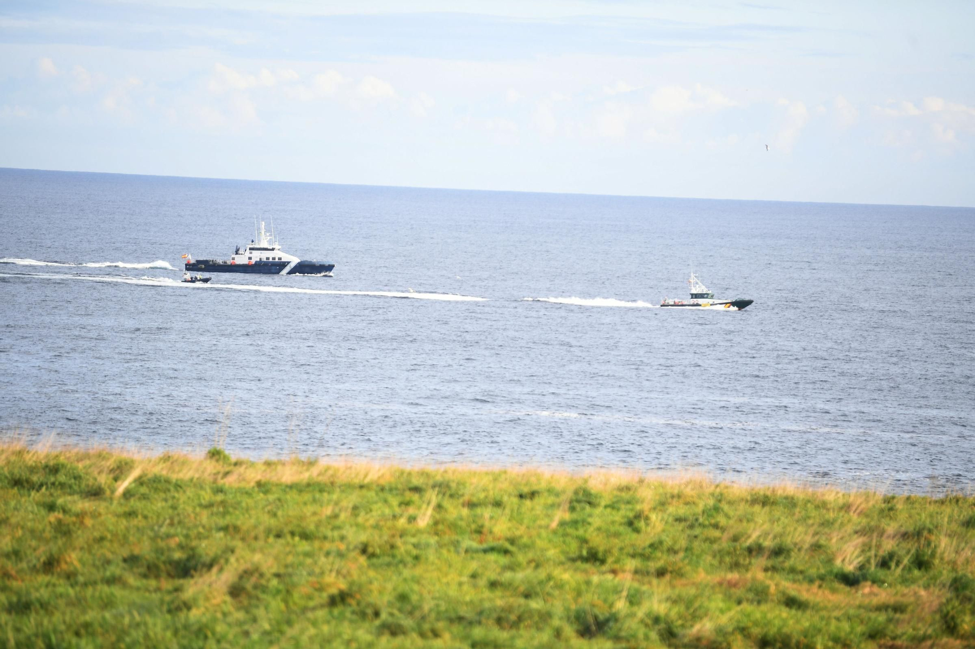 Gardacostas localiza el cadáver del desaparecido en Punta Herminia