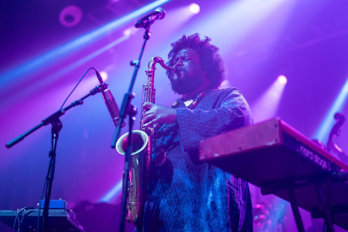 Concierto de Kamasi Washington de clausura del Festival de jazz de Barcelona.