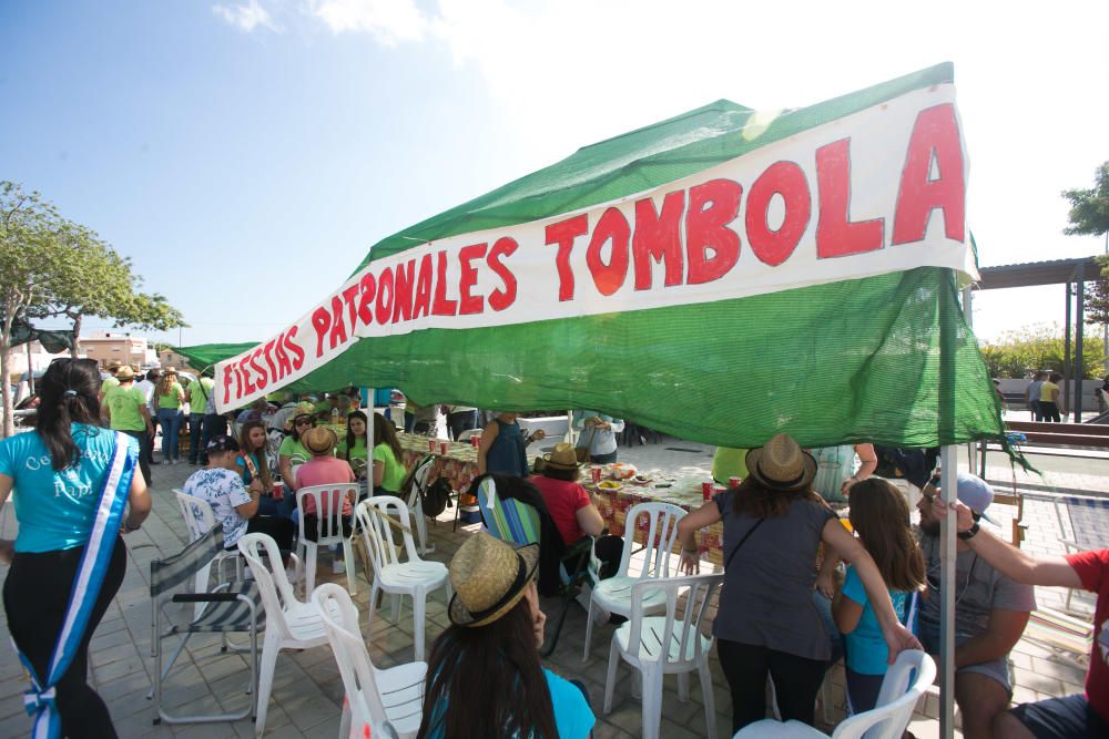 Las fiestas tradicionales celebran su jornada de convivencia con concurso de paellas, chocolatada y juegos infantiles