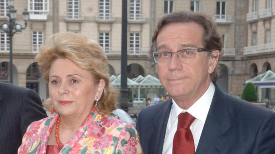 Méndez y su esposa, en una imagen de 2009. / V.Echave