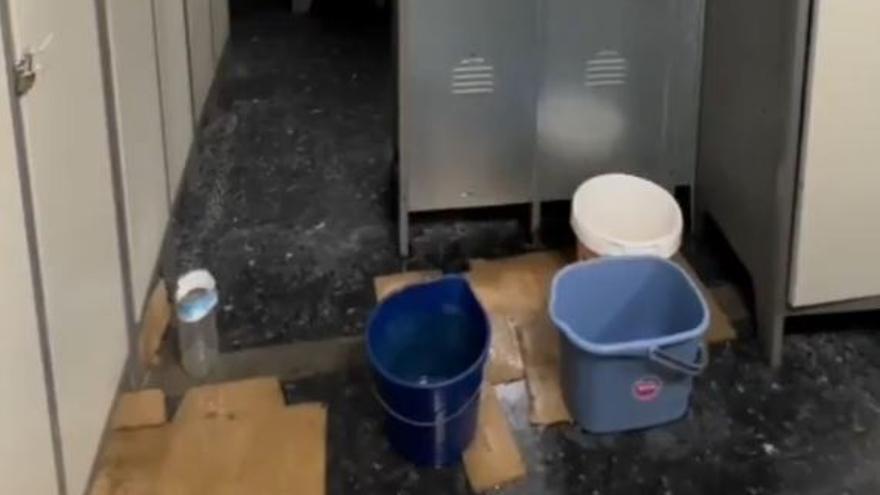 Denuncian goteras en la Comisaría de Torremolinos y Benalmádena