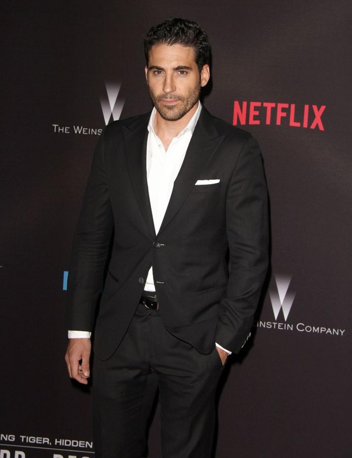 Miguel Ángel Silvestre en el estreno de 'Sword Of Destiny' en Los Ángeles