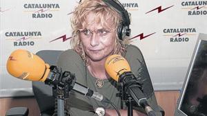 La periodista Mònica Terribas, a Catalunya Ràdio.