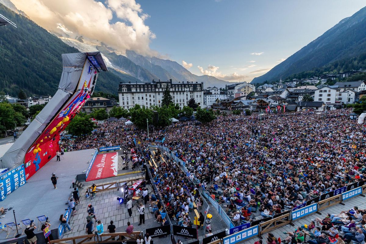 Chamonix, plena a vessar, mentre Geilà Macià competia a la final