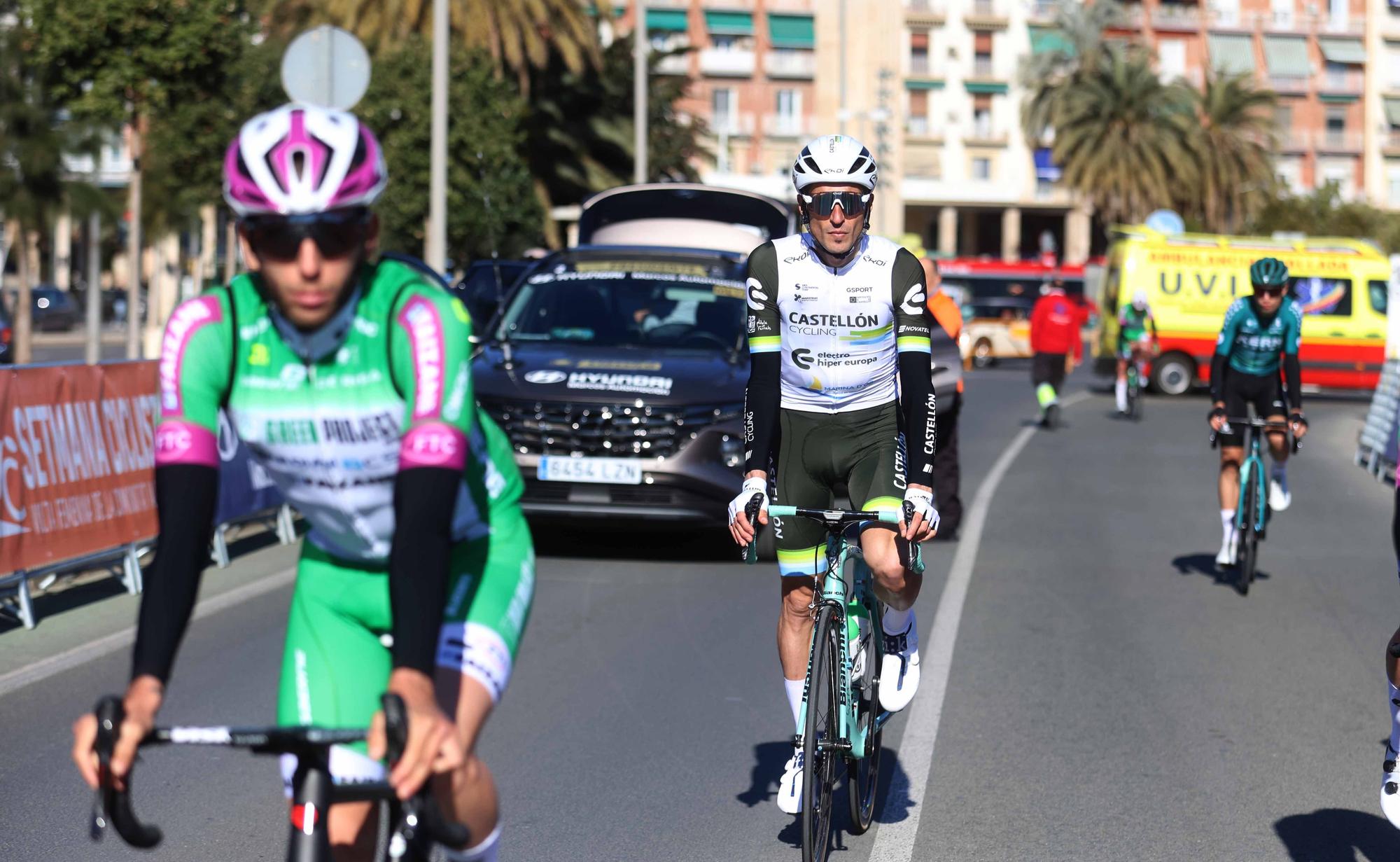 Salida de la Clàssica Ciclista Comunitat Valenciana 1969. Gran Premi València