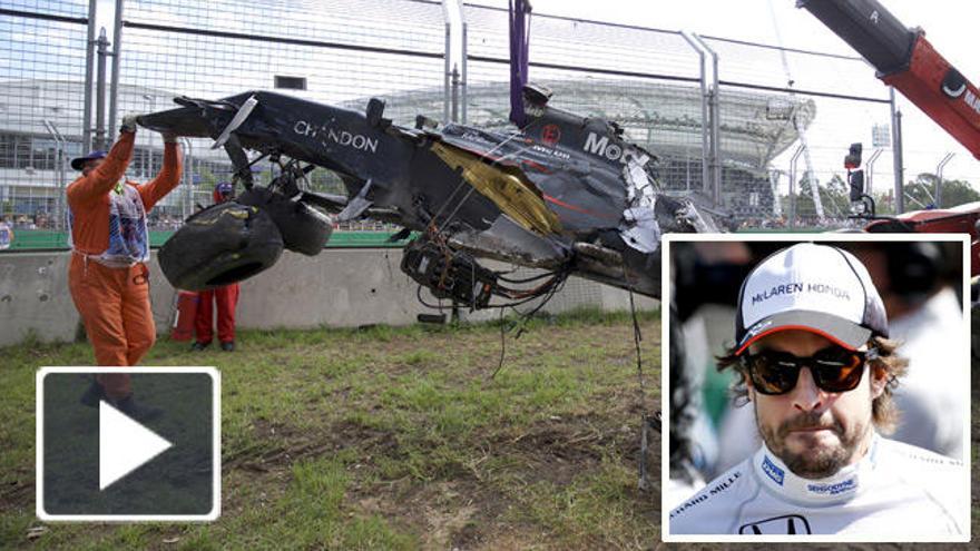 Los otros accidentes de Alonso