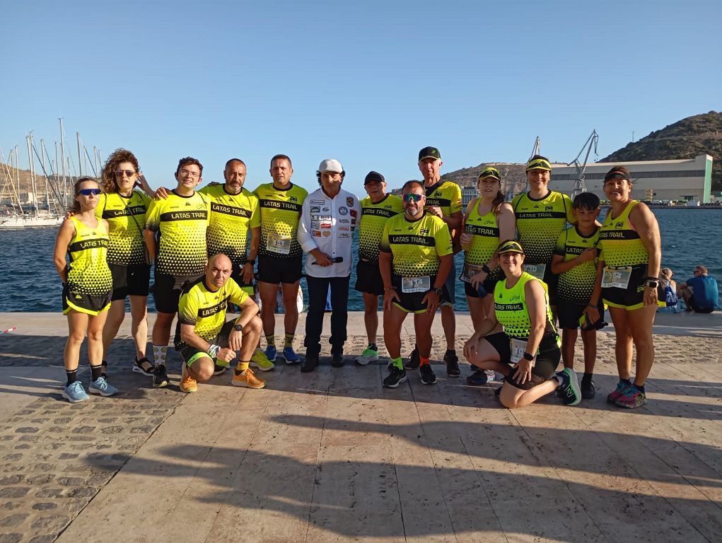 Las imágenes del Cross Virgen del Carmen