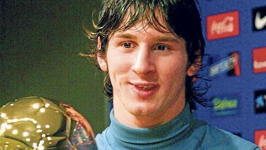 Der Traum von der Bilderbuch-Karriere: Lionel Messi als 18-Jähriger