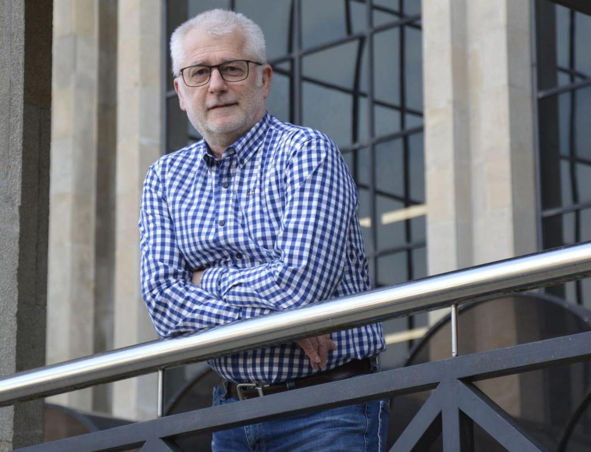 La docente de origen 
colombiano, 
Mónica Alzate,
en la USC.   
|   Xoán Álvarez