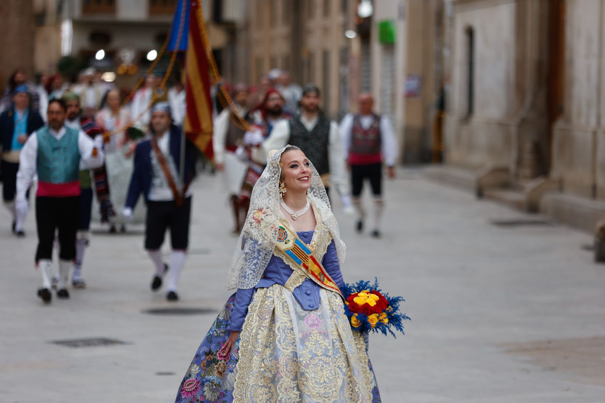 Todas las fotos de la ofrenda del 17 de marzo por la calle San Vicente hasta la 17:00 horas