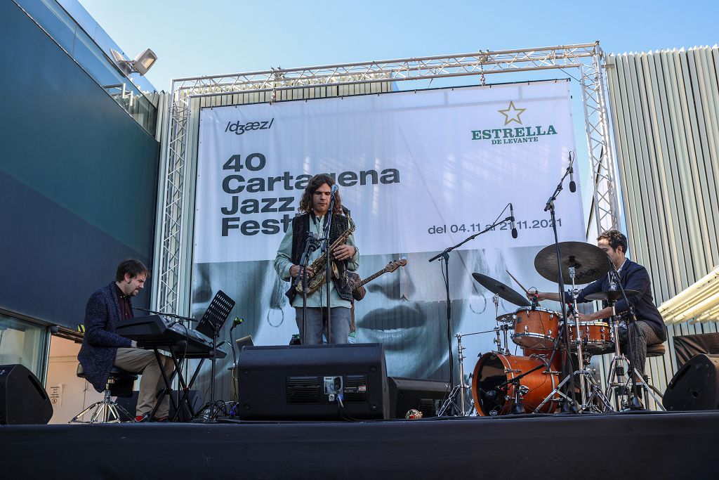 Concierto de Antonio Lizana en el Batel durante el Cartagena Jazz Festival