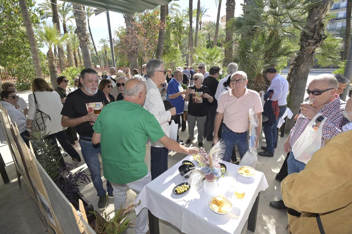 Un momento de la comida celebrada en el restaurante del Parque Deportivo de Elche