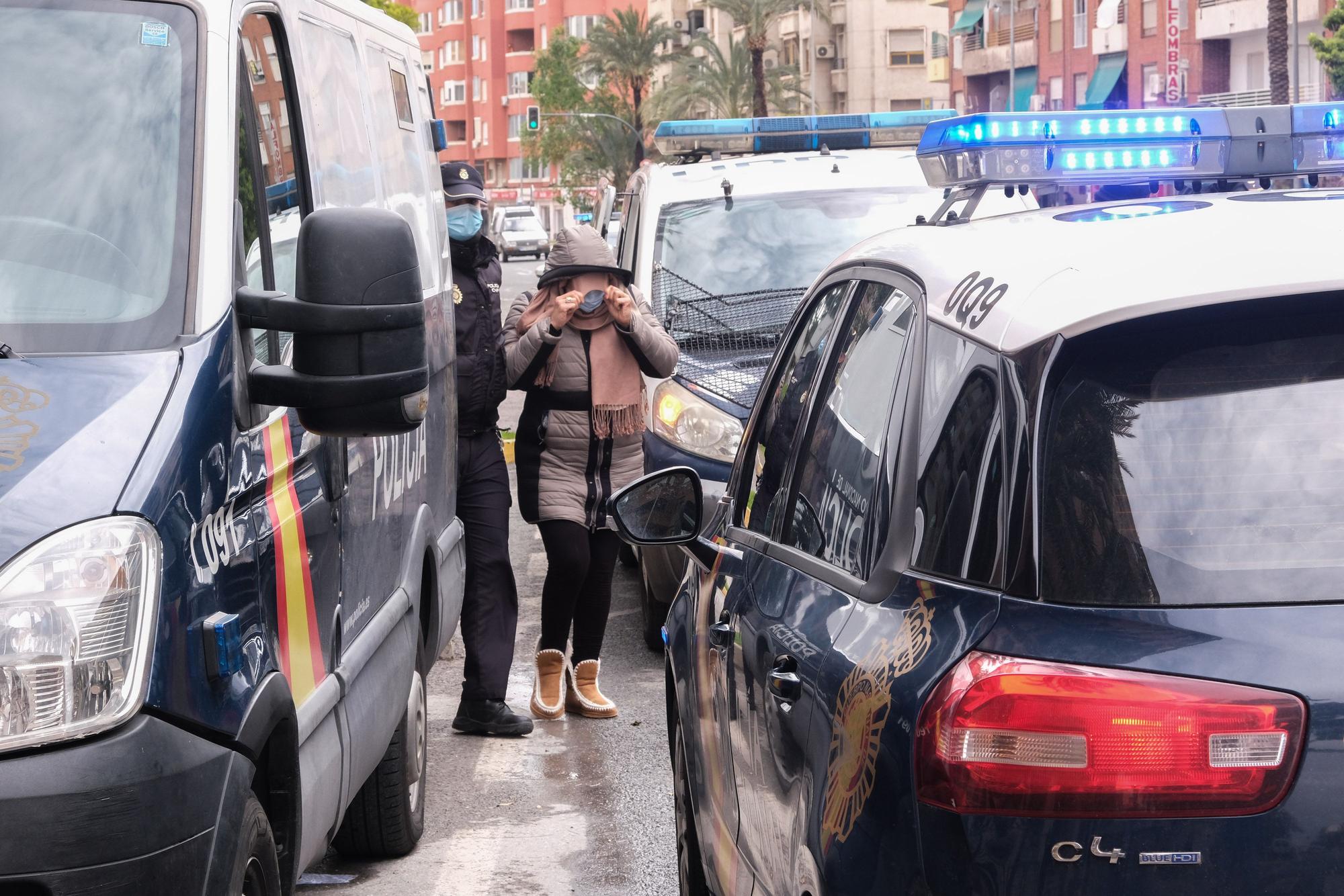 Más de 15 detenidos en una macrorredada antidroga en las provincias de Alicante y Murcia