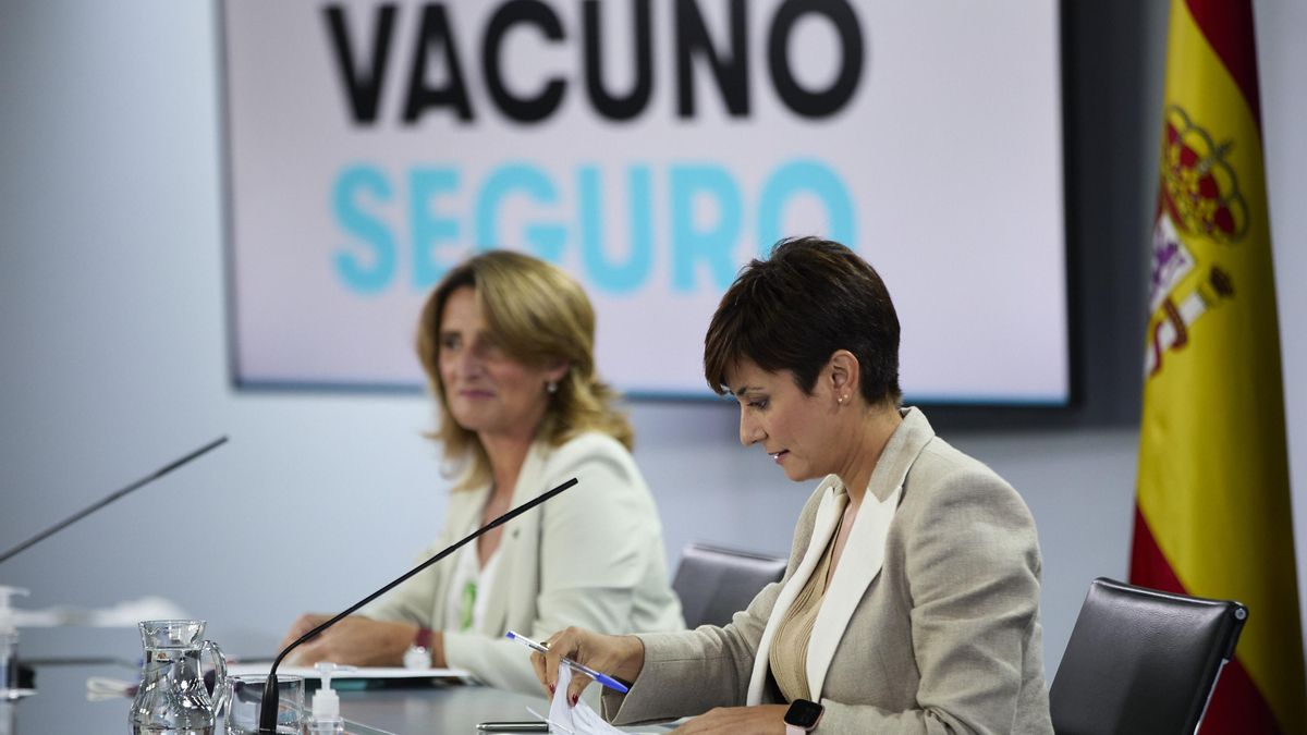 Teresa Ribera e Isabel Rodríguez.