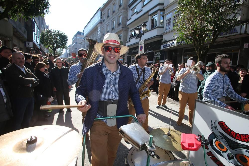 Roberto Vilar fue el encargado de dar el pregón en esta 49ª edición de la Feira do Cocido