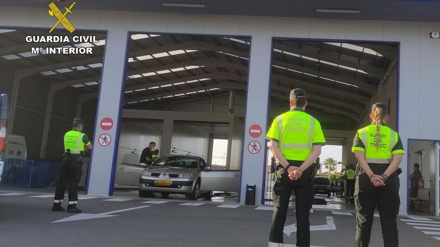 Detenidos en Murcia por pasar inspecciones técnicas a vehículos con deficiencias