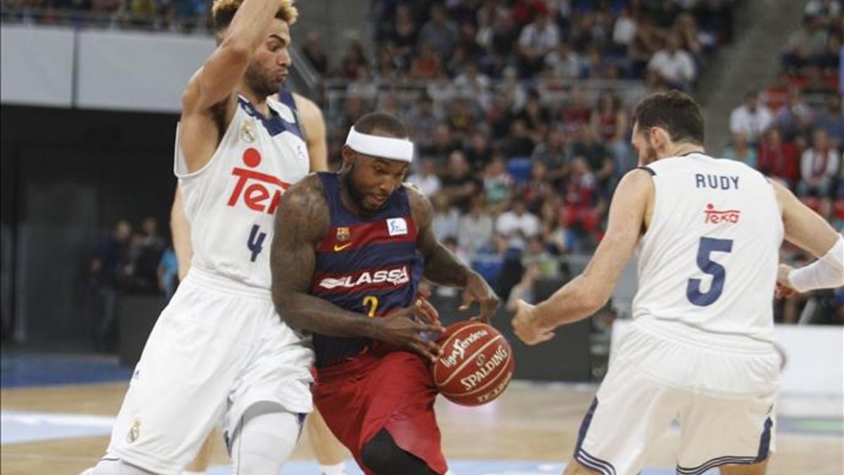 Tydese Rice fue el gran portagonsita en la semifinal ante el Madrid