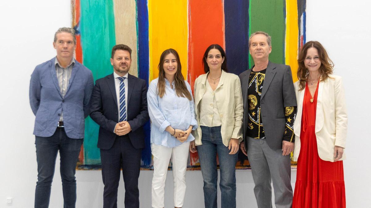 Presentación de la exposición 'Manuel Salinas. Abstracto estricto' en el Centro Andaluz de Arte Contemporáneo
