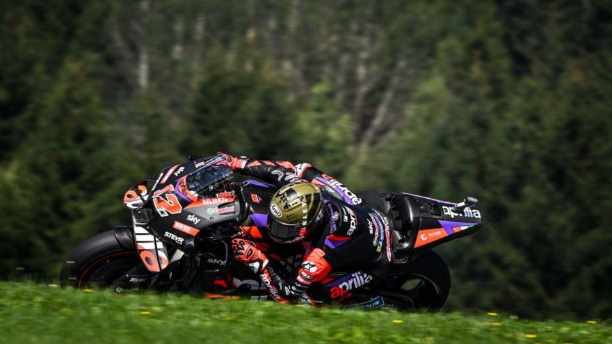 Maverick Viñales al GP d’Àustria.