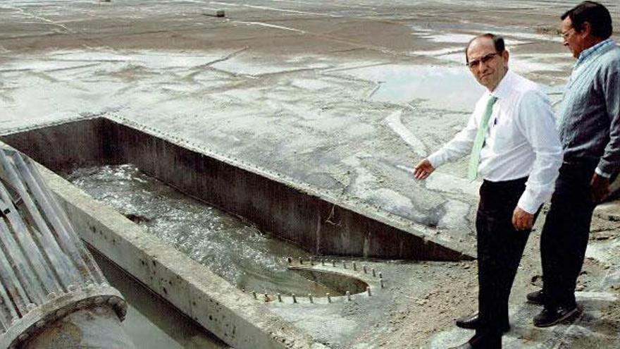 Ángel Urbina en el Embalse José Ramón García Antón.