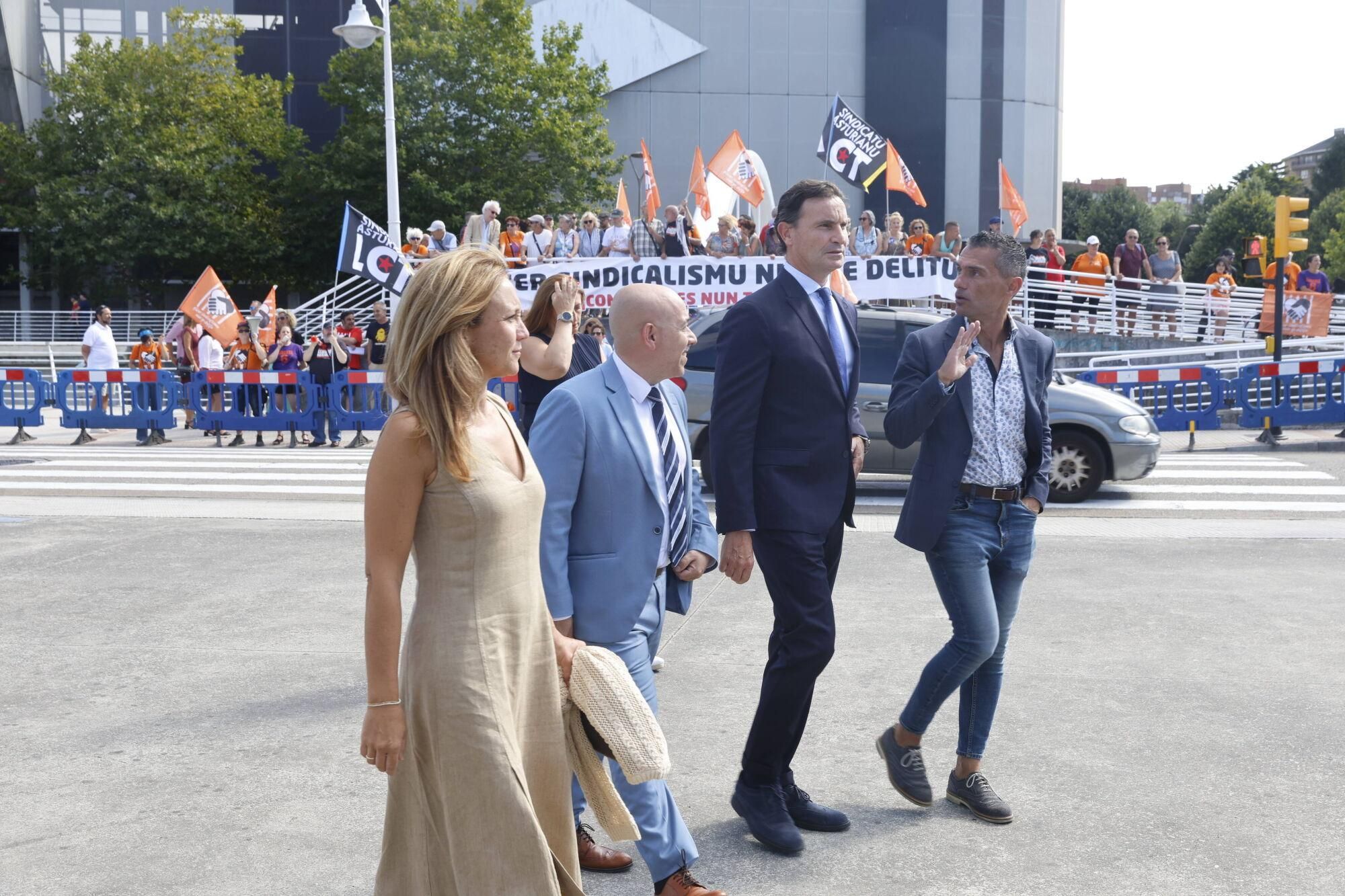 Así fue la inauguración de la Feria Internacional de Muestras de Asturias