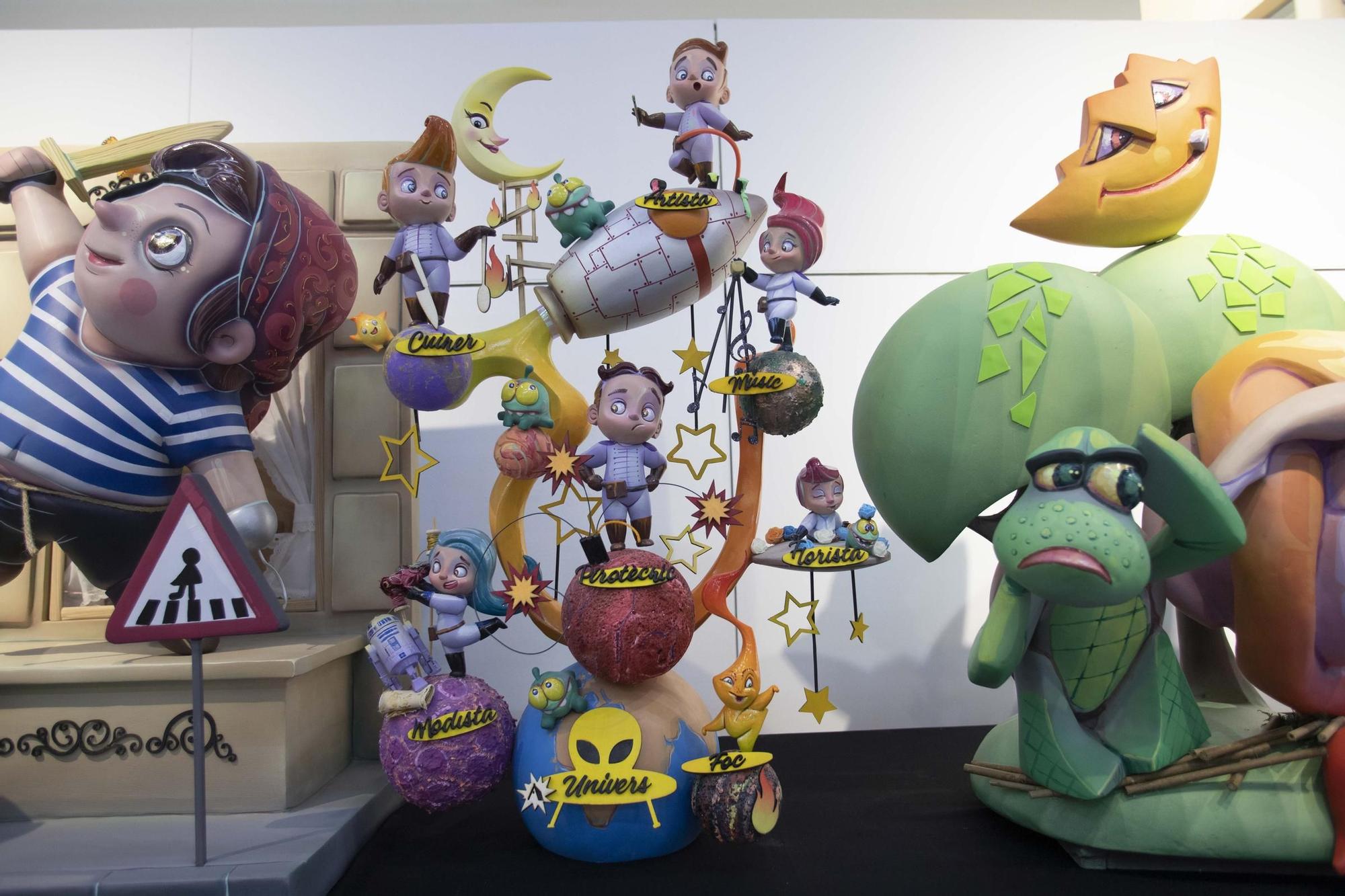 Así son los mejores “ninots” de las 19 fallas de Xàtiva