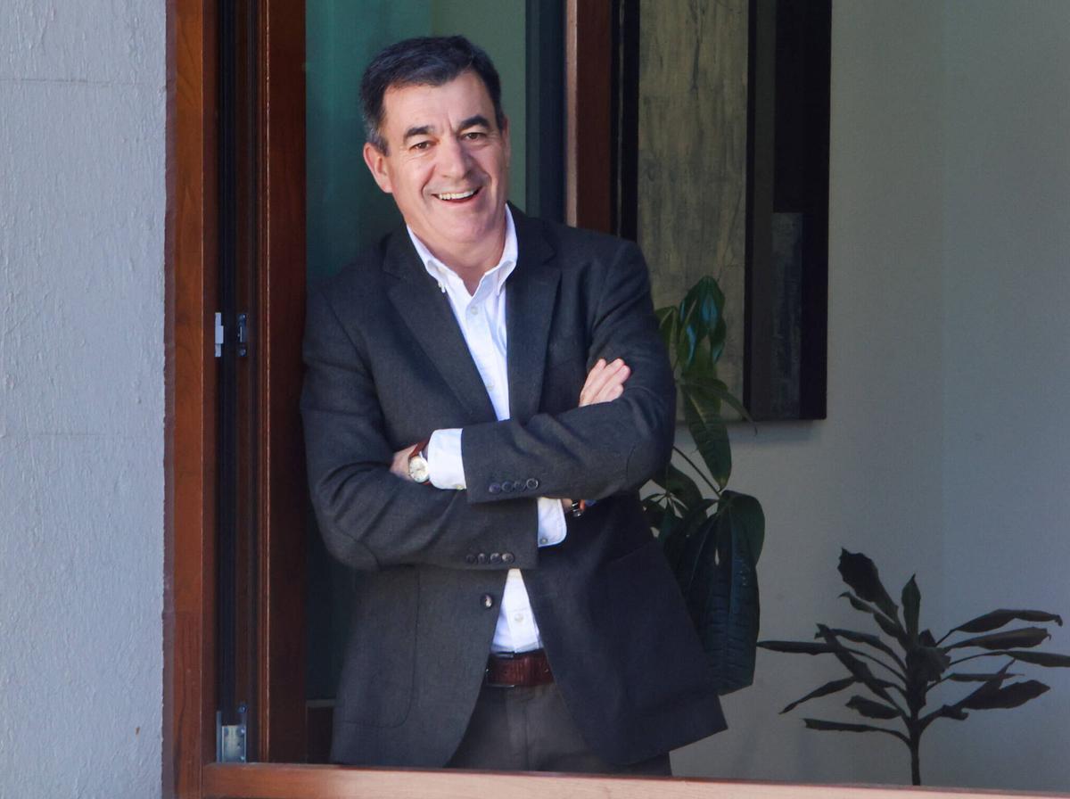 El conselleiro de Educación, Román Rodríguez.