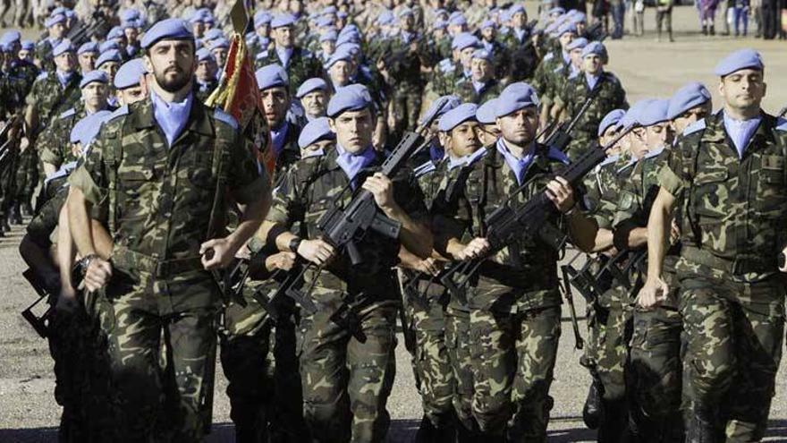 450 soldados de Bótoa participarán en su cuarta misión de paz en Líbano