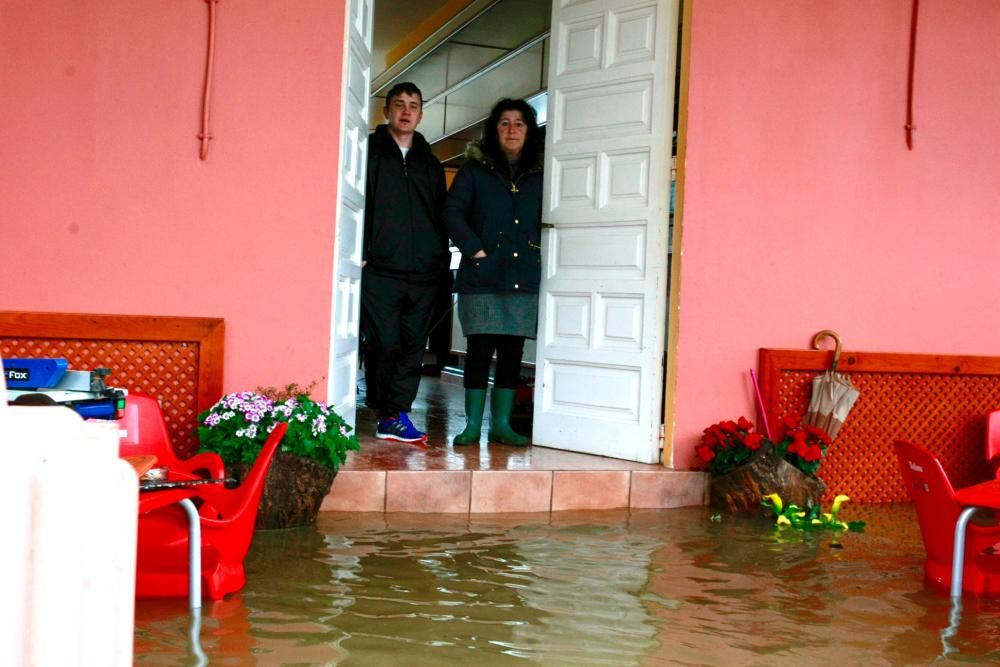 Inundaciones en Gandarío