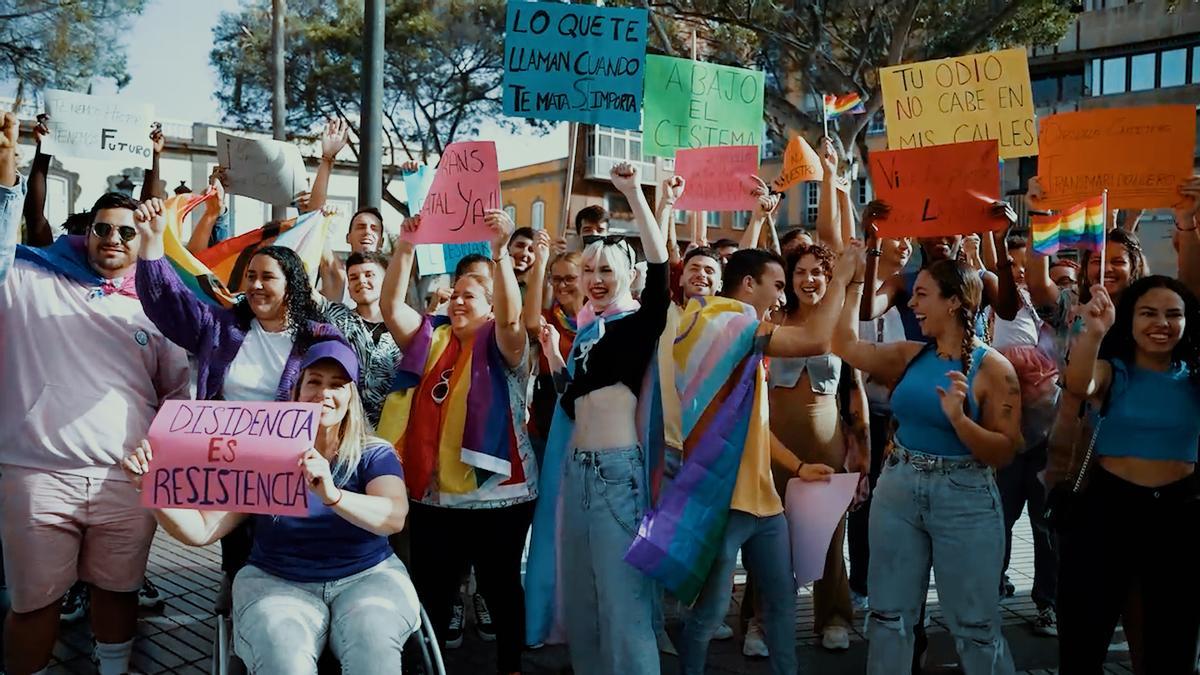 Las Palmas de Gran Canaria, una, grande y libre': lema del Orgullo LGTBI+ -  La Provincia
