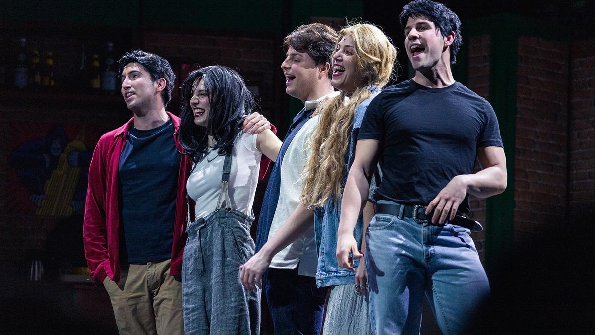 Actores de 'Friends, the musical parody'.
