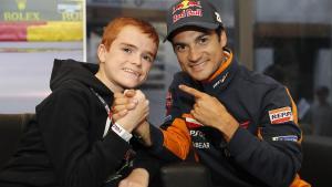 Dani Pedrosa, actual piloto probador de KTM.