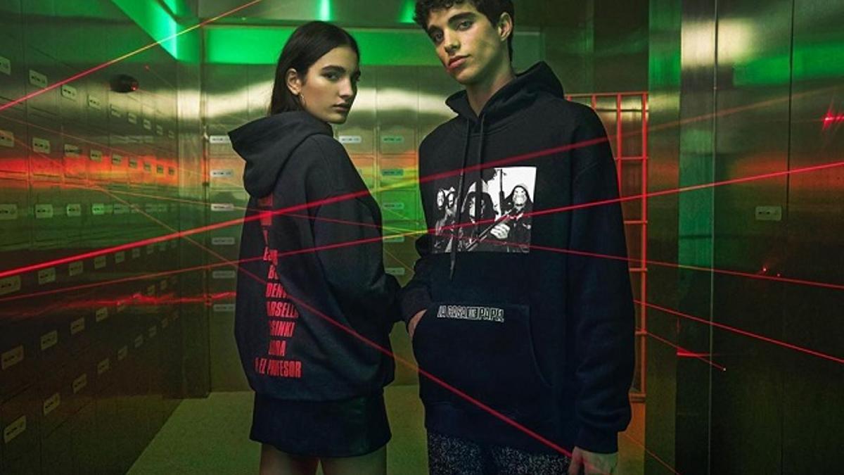 Nueva colección de Pull and Bear inspirada en 'La Casa de Papel'