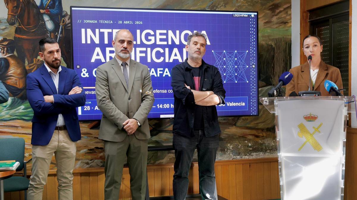 Así se prepara la Guardia Civil para que no te estafen con IA.