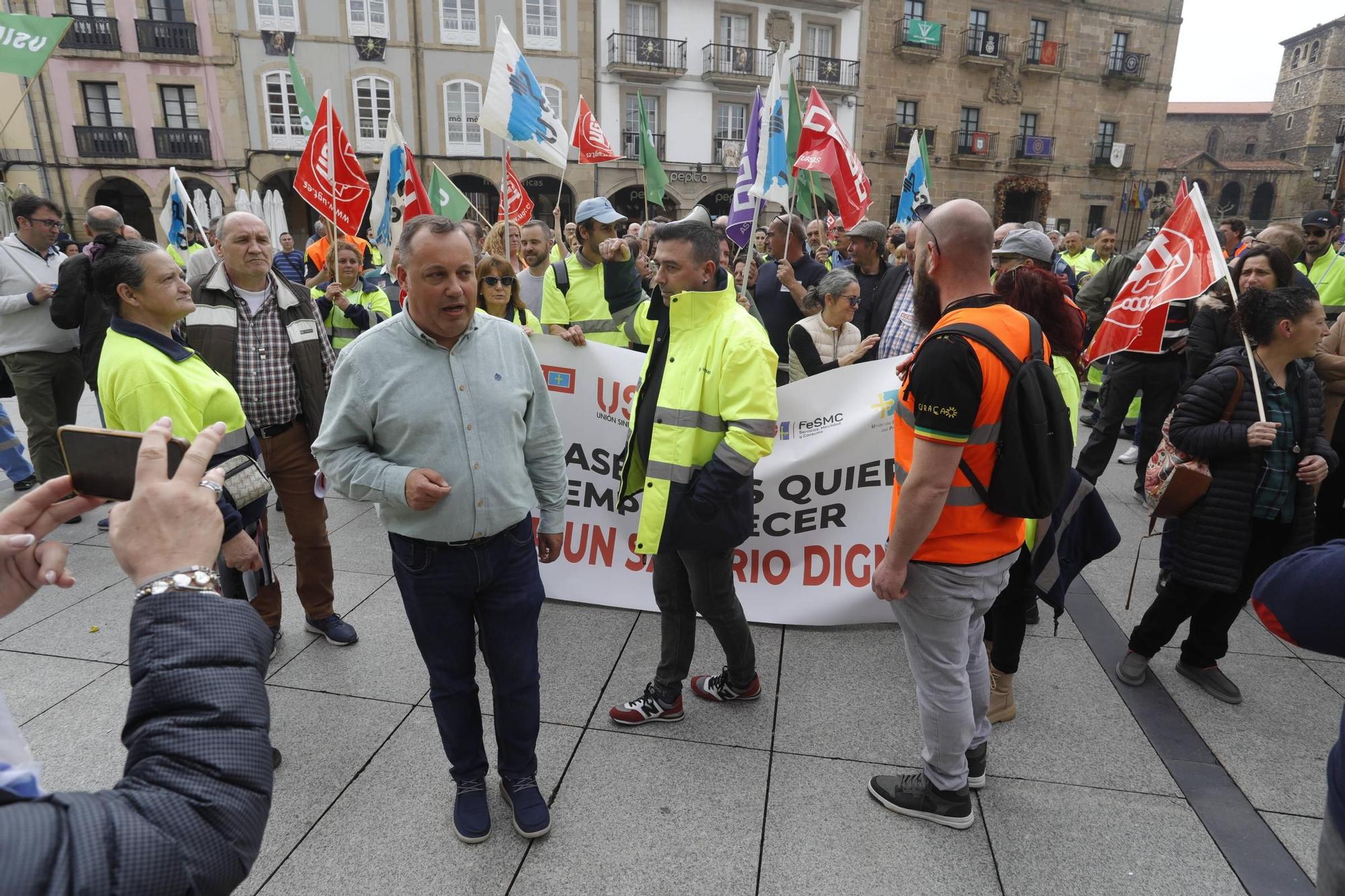 Manifestaci�n de trabajadores de Urbaser (18).jpg