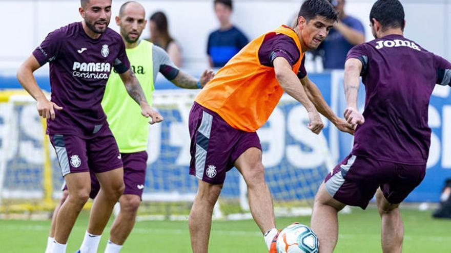 Gerard durante un entrenamiento.