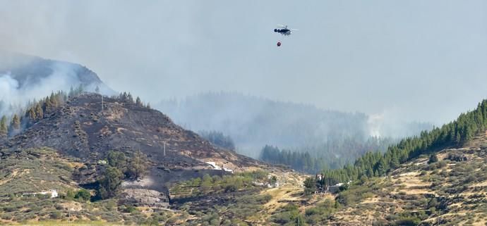 10-08-2019 ARTENARA. Incendio en la cumbre de Gran Canaria  | 10/08/2019 | Fotógrafo: Andrés Cruz