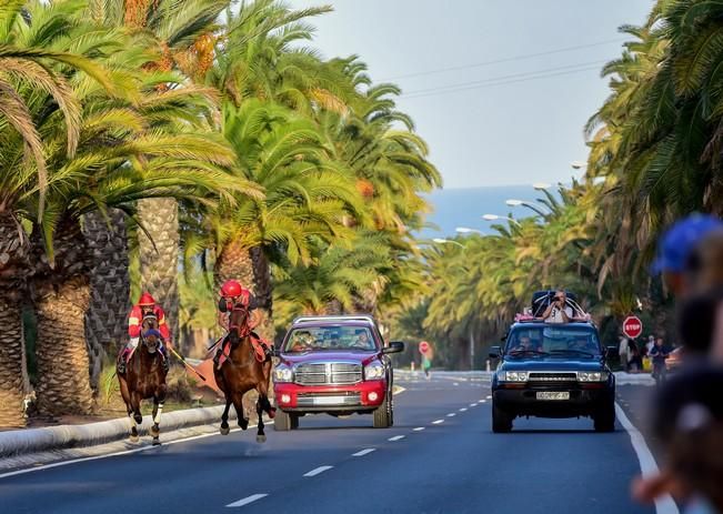 Carrera de caballos en Telde