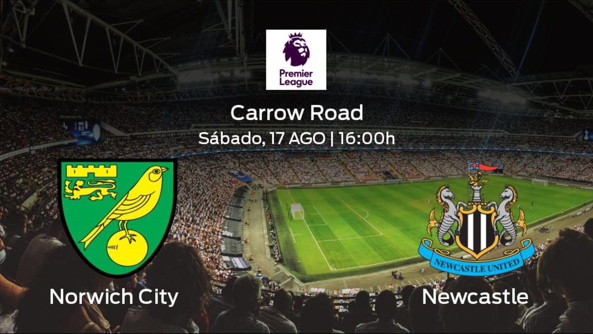 Jornada 2 de la Premiere League: previa del duelo Norwich City - Newcastle