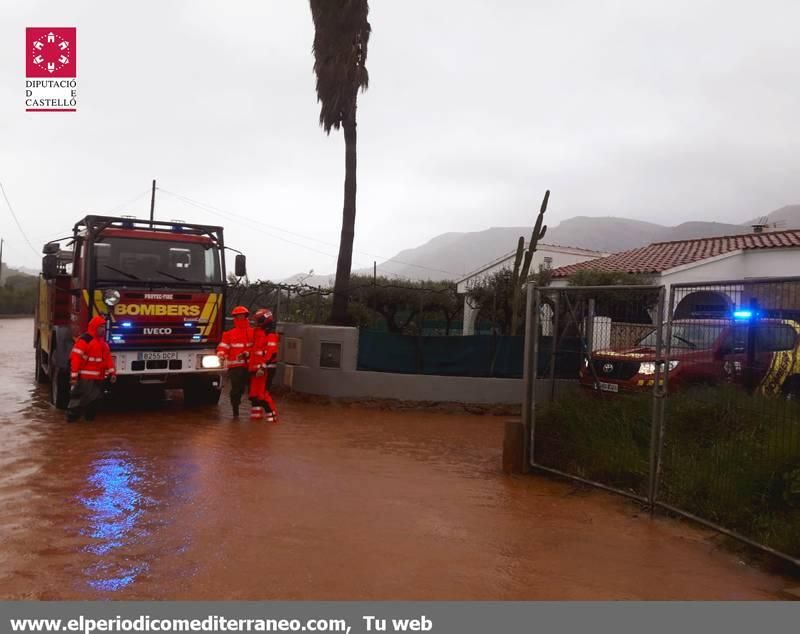 La imágenes más impactantes de la lluvia en Castellón