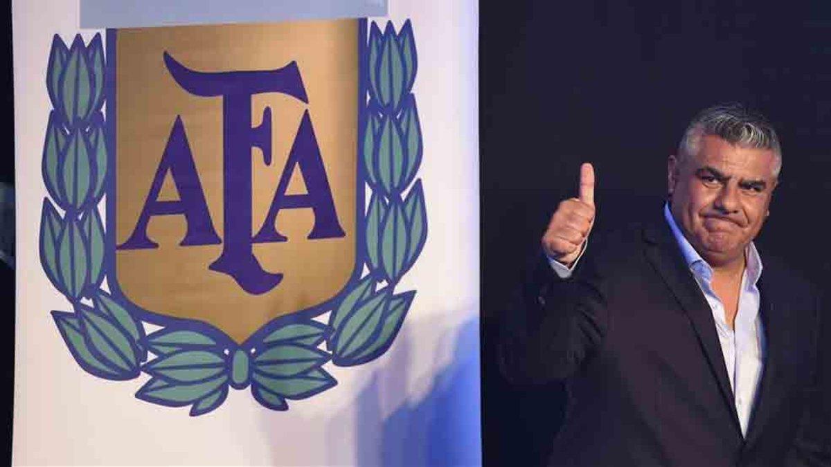 El presidente de la AFA está esperanzado