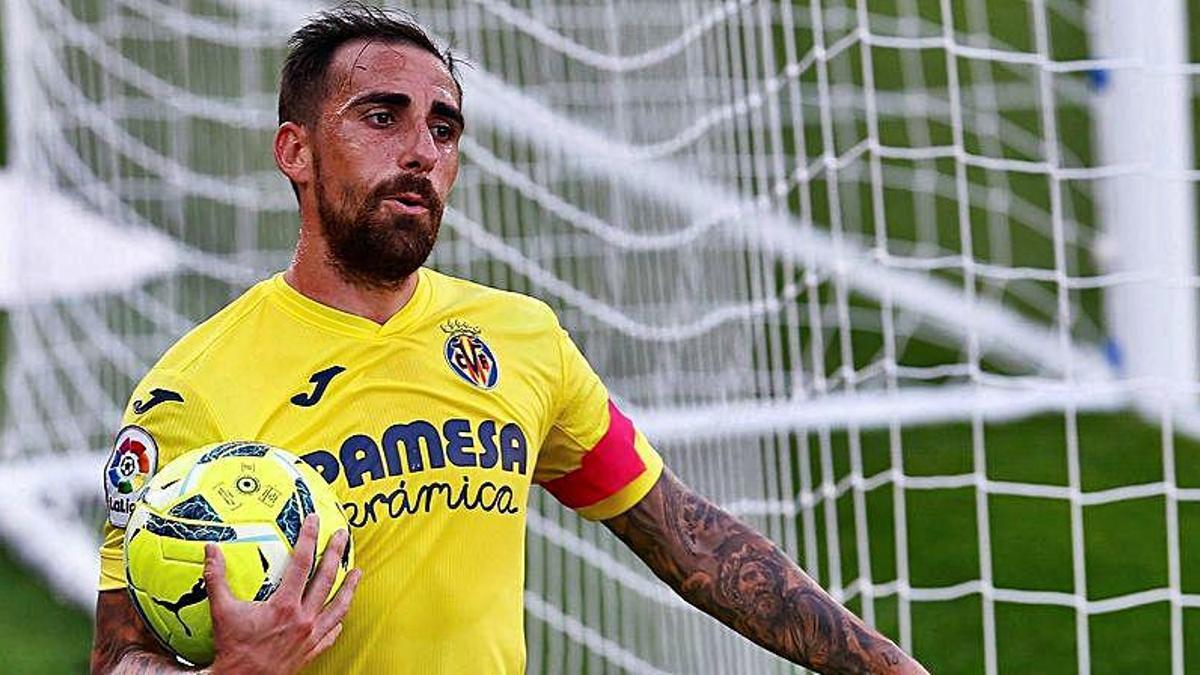 Alcácer ha llegado a lucir el brazalete de capitán en el Villarreal