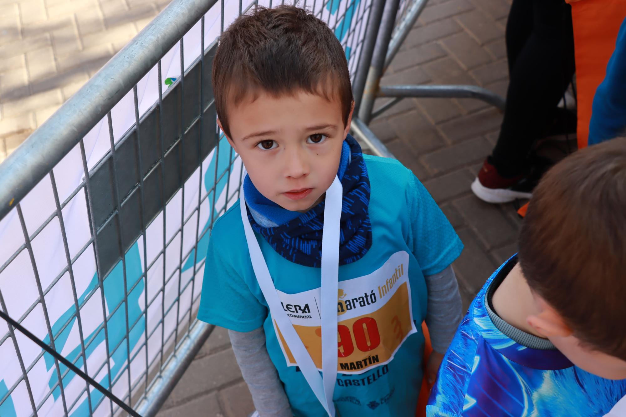 Las mejores imágenes de la maratón infantil en Castelló