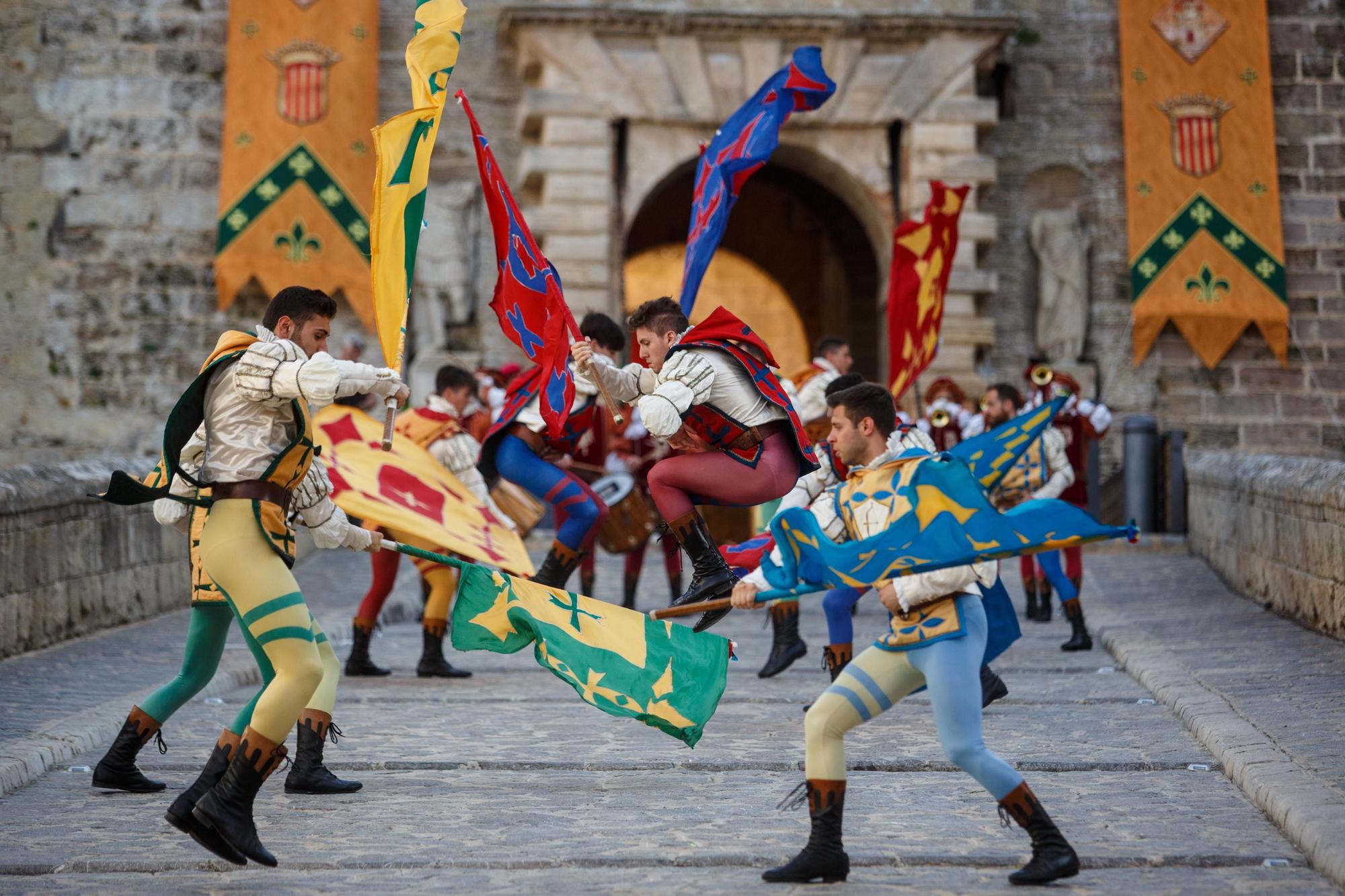 Edición de 2018 de la Feria Medieval de Ibiza.