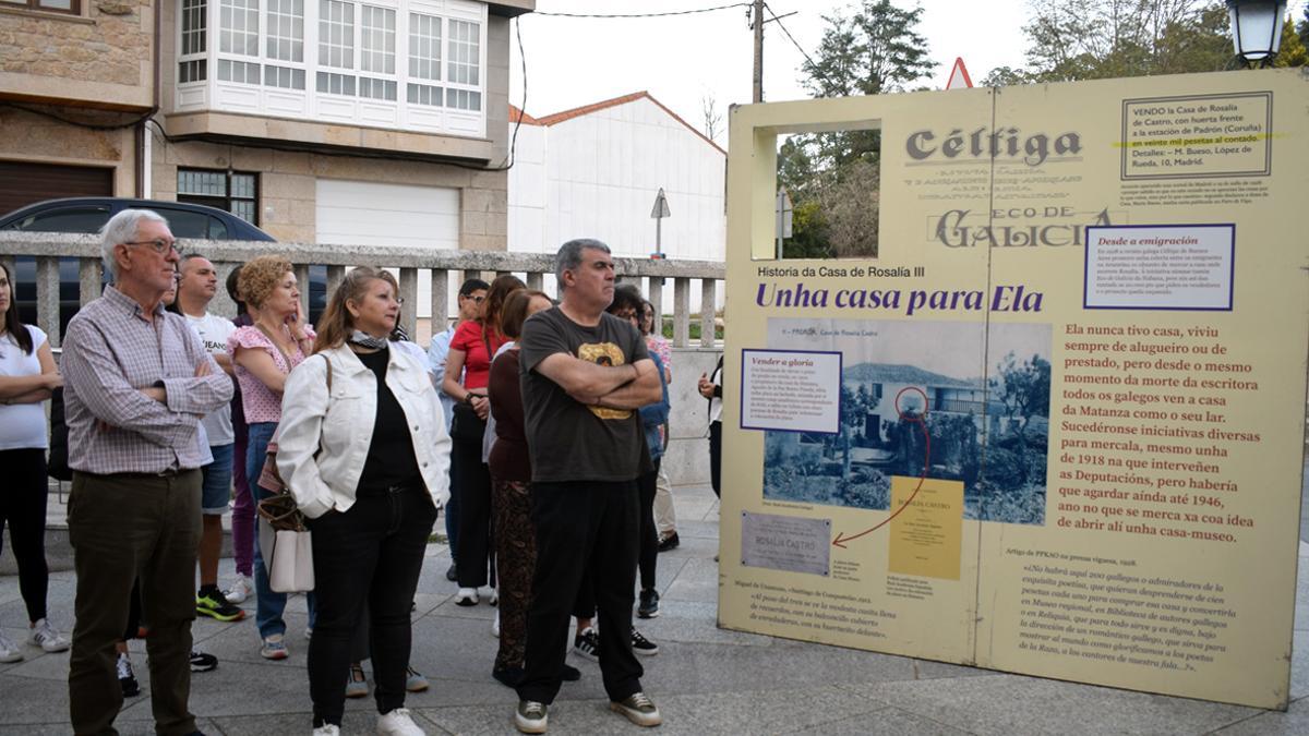 La inauguración de la muestra.
