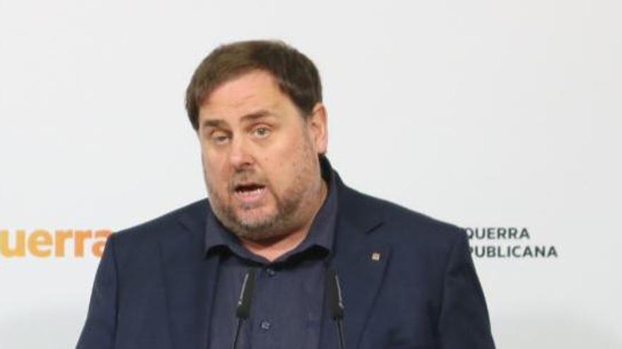 Oriol Junqueras en una imatge d&#039;arxiu