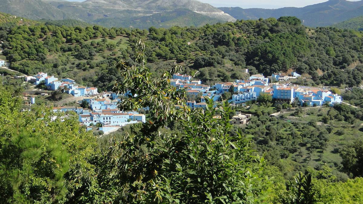 Panorámica de Júzcar