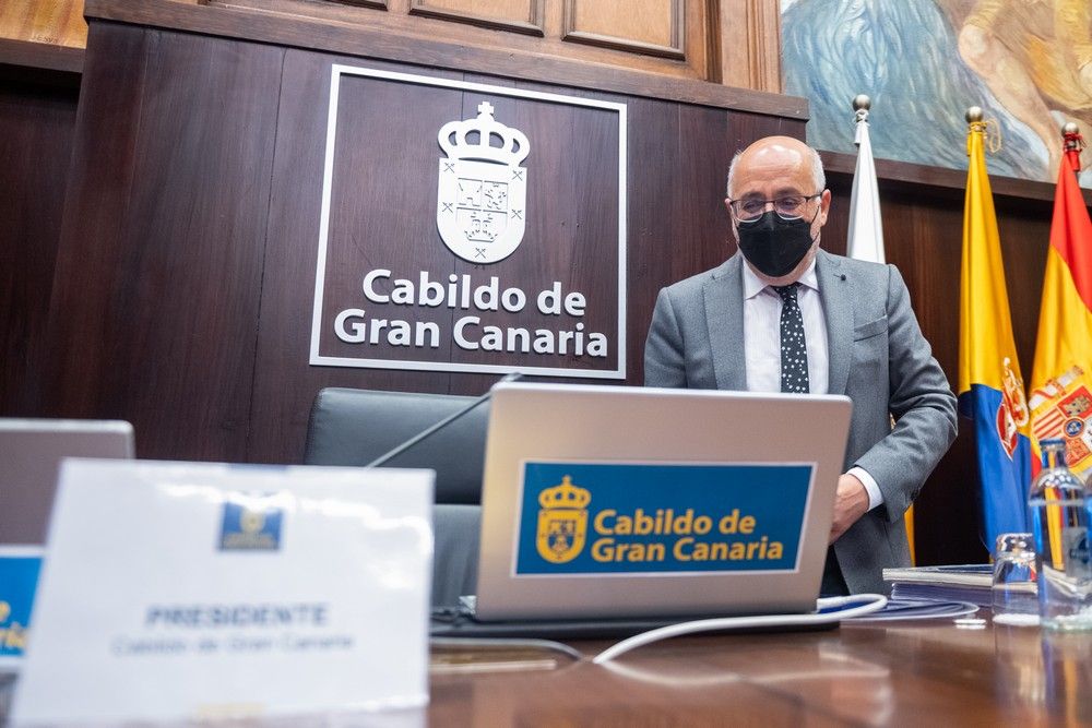 Pleno de aprobación de los presupuestos del Cabildo de Gran Canaria