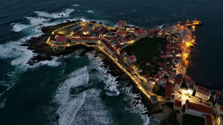 La fotografía aérea ‘Caión é luz’, de Samuel López, logra el primer premio del concurso ‘A Laracha no obxectivo’